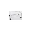Pied Avec Roulettes Pour Cages Domus Molinari 90 X 40cm -Oiseaux Fournitures Magasin pied avec roulettes pour cages domus molinari 90 x 40cm 111010000 domus molinari pied en metal laque blanc pour les cages domus