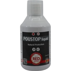 Poustop Liquid 250ml - Red Animals
