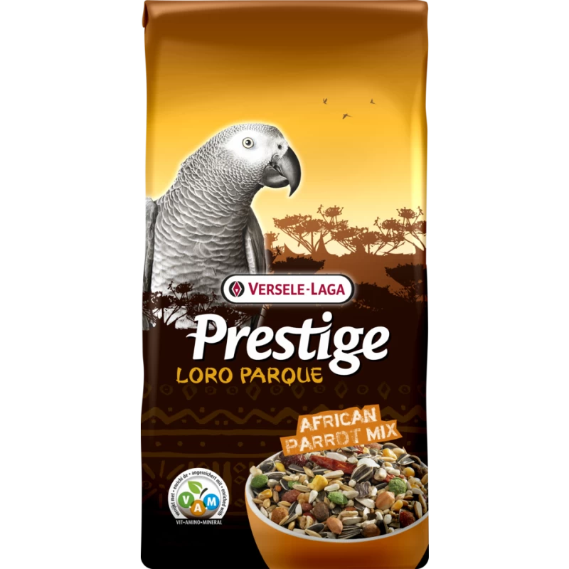 VERSELE-LAGA Prestige Loro Parque African Parrot Mix 15kg - Mélange De Graines + Granulés VAM - Perroquets Africains 3 VERSELE-LAGA Prestige Loro Parque African Parrot Mix 15kg - Mélange De Graines + Granulés VAM - Perroquets Africains
