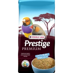 Prestige Premium Oiseaux Exotiques Diamants Australiens 20kg - Mélange De Graines Enrichi En Granulés VAM
