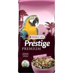 Prestige Premium Perroquets Sans Noix 15kg - Mélange De Graines Enrichi En Granulés VAM