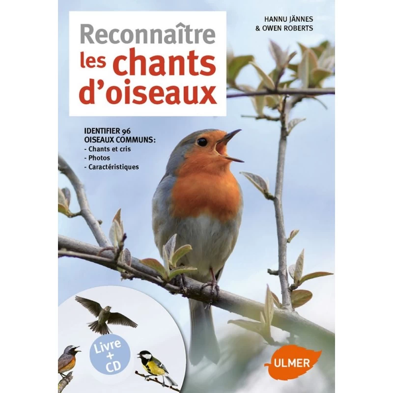 Reconnaître Les Chants D'oiseaux Livre + CD - Hannu JÄNNES & Owen ROBERTS 3 Reconnaître Les Chants D'oiseaux Livre + CD - Hannu JÄNNES & Owen ROBERTS