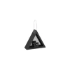 Silo Triangle Noir 23x14x20cm - Benelux -Oiseaux Fournitures Magasin silo triangle noir 23x14x20cm benelux 17336 benelux