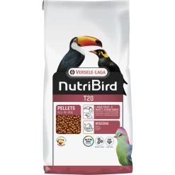 T20 Granulés Extrudés - Aliment D'élevage Pour Grands Oiseaux Frugivores Et Insectivores 10kg - Nutribird